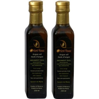Orient House Arganový olej potravinársky priamo z Maroka 2 x 0,25 l