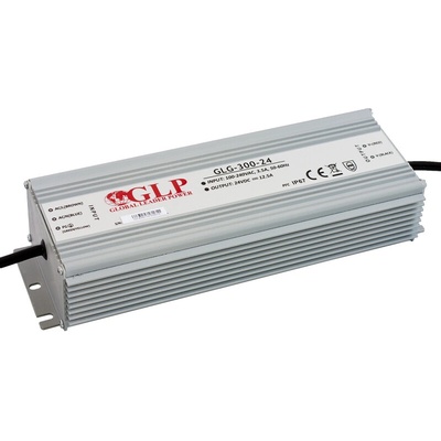 MI6, 300W Profesionální napájecí zdroj, GLG-300-24A, 24V, 12,5A, IP67