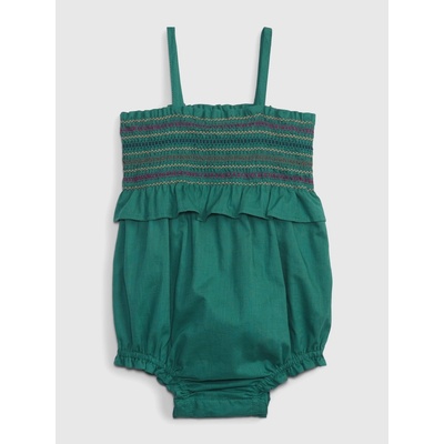GAP Baby body s volánikom Zelená