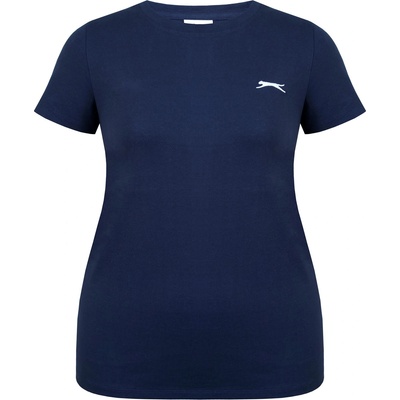 Slazenger Дамска тениска с къс ръкав Slazenger Crew Neck Tee Womens - Navy