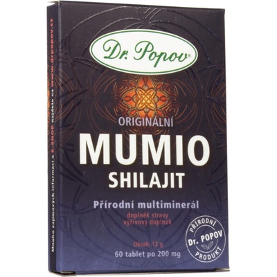 Dr. Popov Mumio 200 mg 60 tabliet