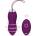 SuperLove Vibrating Love Balls Purple