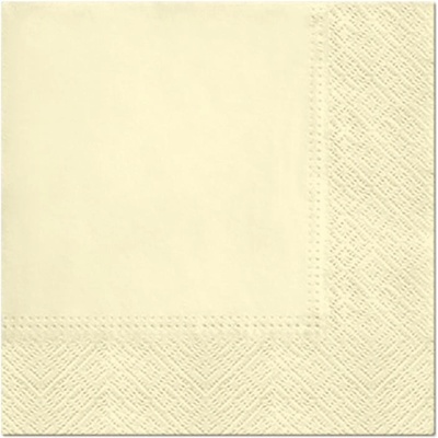 Paw ubrousky 3V krémové 20ks 33x33cm