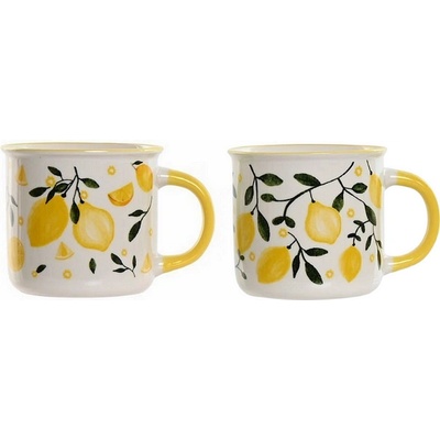 Item international Комплект от 2 броя порцеланови чаши с лимони 370мл (2026)