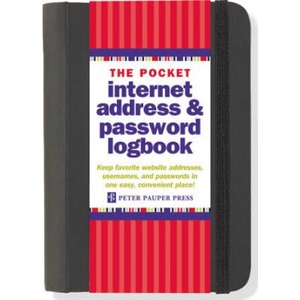 Pocket Internet Address & Password Logbook | Peter Pauper Press (ISBN: 9781441315960)