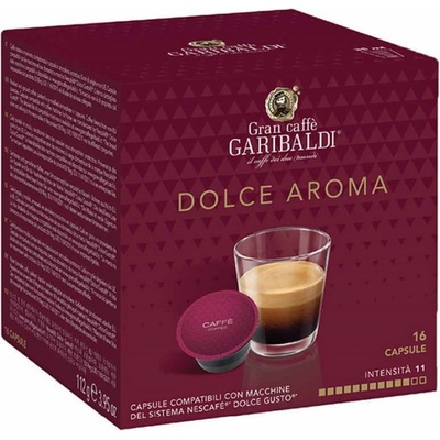 Gran Caffe GARIBALDI Dolce Aroma 16 бр - Кафе на капсули съвместими с Dolce Gusto