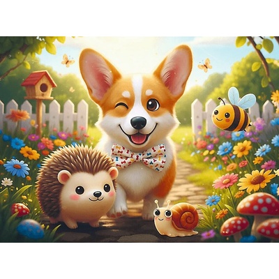 TREFL Den s corgi 30 dílků