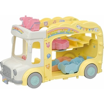 Sylvanian Families 5317 Dúhový autobus pre škôlku