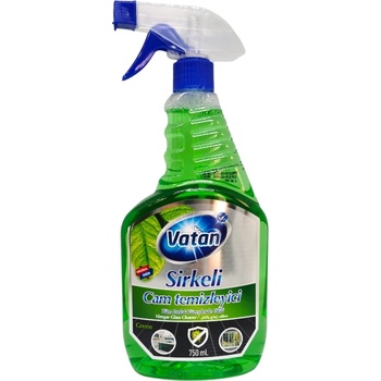 Vatan препарат за стъкла с оцет, 750мл, Зелен