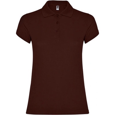 Roly Star Dámske polo tričko PO6634 Chocolate