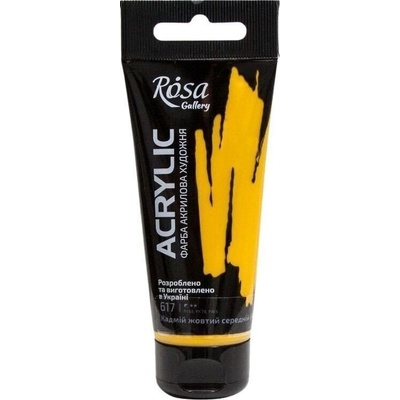 Rosa Gallery АКРИЛНА боя Cadmium Yellow Medium (617) 60 ml 1 бр (3241617)