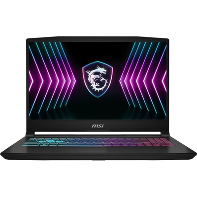 Лаптоп MSI Katana 15 HX B14WEK (9S7-1587C1-472), шестнадесетядрен Intel Core i7-14650HX 2.2/5.2 GHz, 15.6" (39.62cm) QHD IPS 165Hz Anti-Glare Display & GF RTX 5050 8GB (HDMI), 16GB DDR5, 1TB SSD N (9S7-1587C1-472)