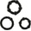 Seven Creations Sevencreations Stay Hard пенис пръстени 3 броя черни