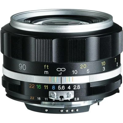 VOIGTLANDER APO-Skopar 90mm / 2.8 SL II-S černý/stříbrný, Nikon F