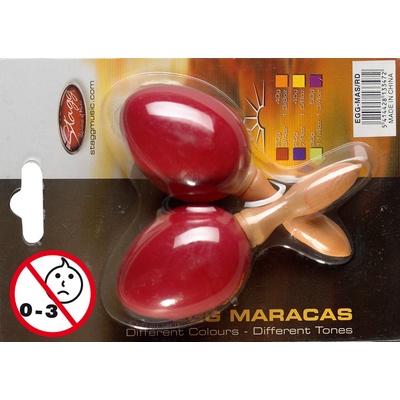 Stagg Маракаси тип яйце с дръжка чифт stagg - Модел egg-ma s/rd
