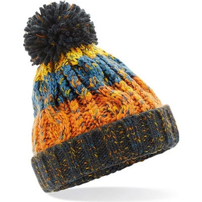 Beechfield Detská pletená čiapka B486b Retro Blues one size
