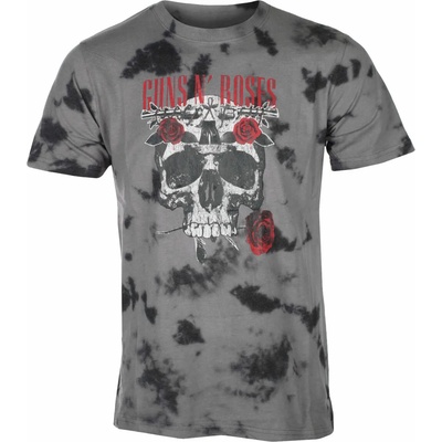 ROCK OFF мъжка тениска Guns N' Roses - Flower Skull - ROCK OFF - GNRTS94MDD