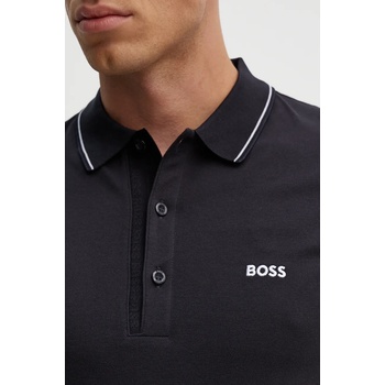 BOSS Green Памучна тениска с яка Boss Green Paule 4 (50506195)