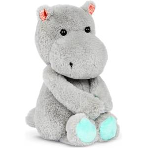 Battat Плюшена играчка Battat - Хипопотам, 30 cm, тъмносив (BTBX2237Z) - ozone