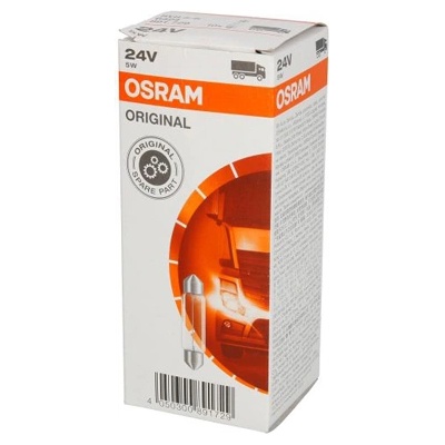 OSRAM Крушка osram c5w, 24v, 5w, 10 броя