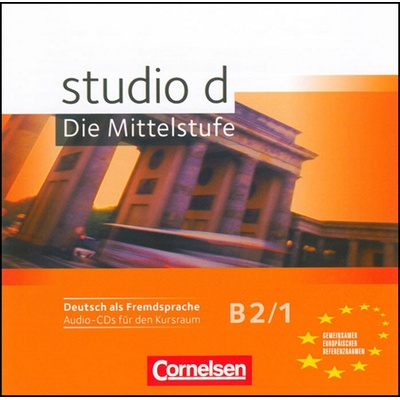 studio d: Die Mittelstufe B2/1 audio CD k učebnici němčiny