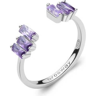 Brosway prsteň Fancy Magic purple BWFMP15