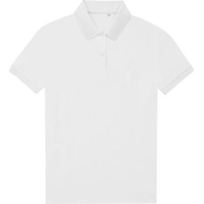 B&C Dámske polo tričko PW465 White