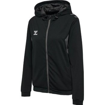 Hummel Суитшърт с качулка Hummel HMLAUTHENTIC PL ZIP HOODIE WOMAN 219981-2001 Размер L