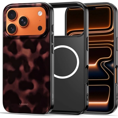 Tech-Protect Калъф TECH-PROTECT LAMANO MagSafe за iPhone 16 Pro Panther (5906302333691)