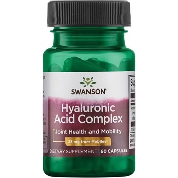 Swanson Hyaluronic Acid Complex, 33 mg, 60 капсули, Swanson (SWU861)