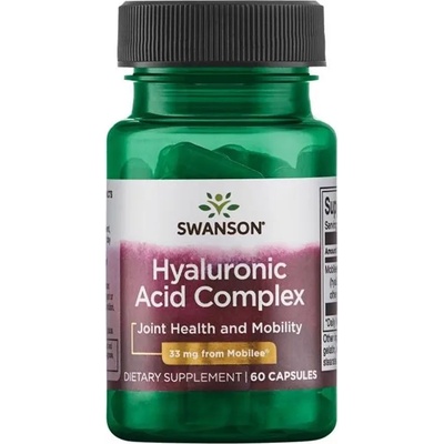 Swanson Hyaluronic Acid Complex, 33 mg, 60 капсули, Swanson (SWU861)