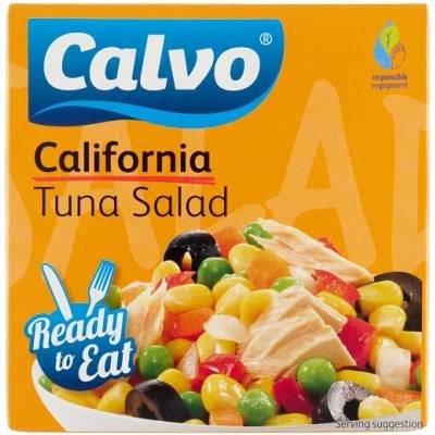 Calvo California tuniakový šalát so zeleninou 150 g