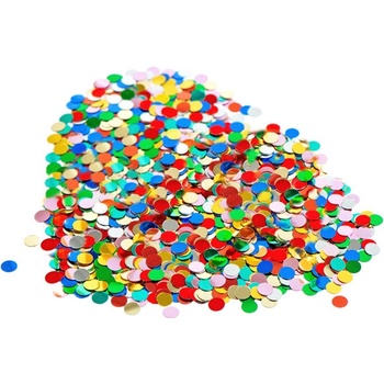 Konfety papírové barevný mix 100g