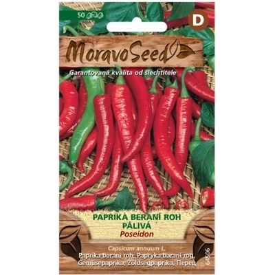 Paprika zel.POSEIDON beraní roh pálivá