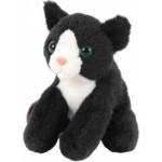 BEPPE Mascot Sitting Cat black 13 cm