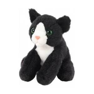 BEPPE Mascot Sitting Cat black 13 cm