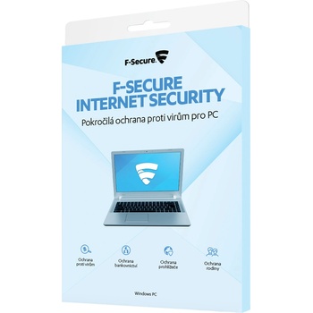 F-Secure Internet Security, 1 lic. 12 mes.