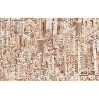Image 1 of Тапет дуплекс Град бежов