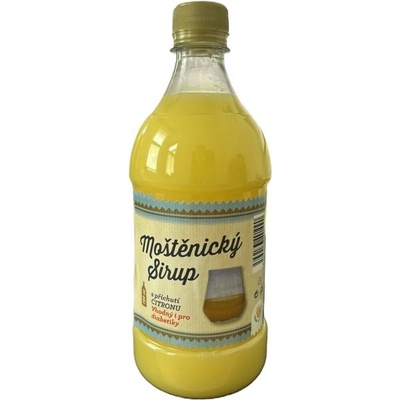 Moštěnický sirup Citrón DIA vhodný aj pre diabetikov 700 ml