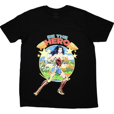 DC Comics tričko Wonder Woman Be The Hero čierne