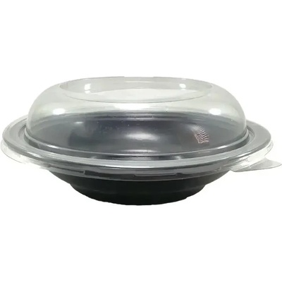 Кутия за салата черна ф192 750 мл (р-181504)