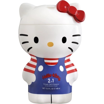 Hello Kitty Shampoo and Shower Gel 2 in 1 душ гел и шампоан 2 в 1 за деца 2D 400ml