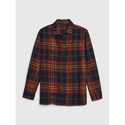 GAP 729978-05 dětská flanelová košile červená