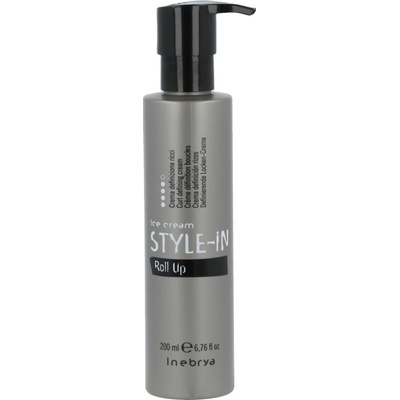 Inebrya Roll Up krém pro vlnité a kudrnaté vlasy 200 ml