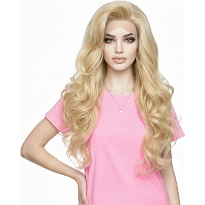 Wigorous Arijana- lace front biela - svetlá blond vlnitá parochňa