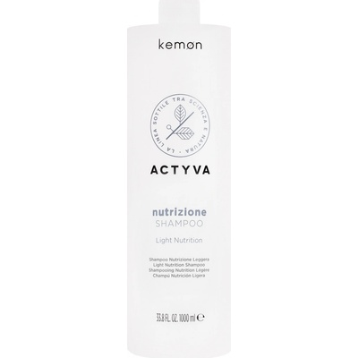 Kemon Actyva Nutrizione Light Shampoo 1000 ml