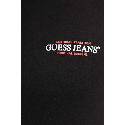 Guess Jeans Памучна тениска Guess Jeans в черно с принт M4YI55 K8HM0 (M4YI55.K8HM0)