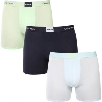 Calvin Klein Комплект от три - мъжки боксерки Calvin Klein многоцветни Calvin Klein | Sin Zelen Mnogotsveten | МЪЖЕ | XL