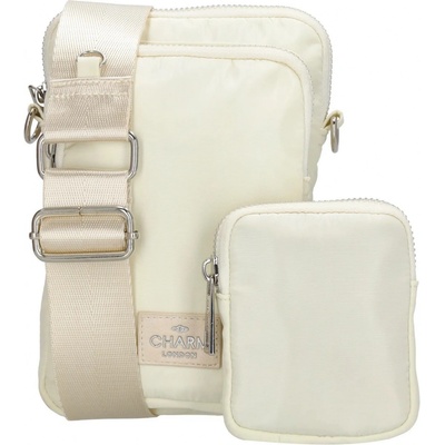 Charm London elegantná kabelka na mobil „Daily“ Biela