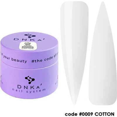 DNKa Гел желе DNKa 009 Cotton 15 мл (JGD0009)